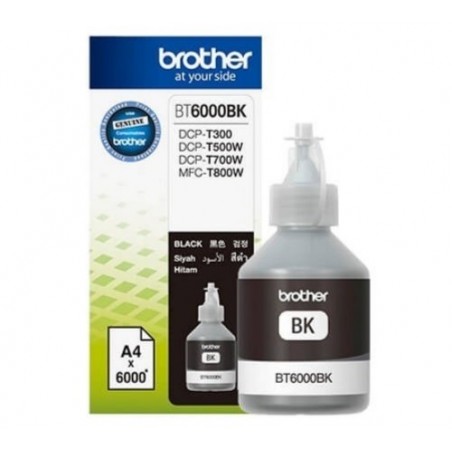 Tusz oryginalny Brother BT6000 BK 108 ml 6K Black
