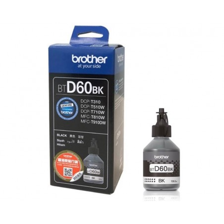 Tusz oryginalny Brother  BTD60BK 108ml  6,5K  Black