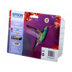 Epson Tusz Claria R 265 360 T0807 6pack, 6x7,4ml