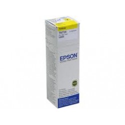 Tusz oryginalny Epson L800 T6734 70 ml Yellow