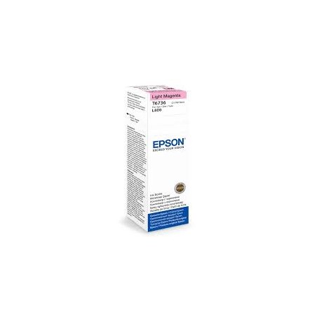 Tusz oryginalny Epson L800 T6736  70ml Light Magenta