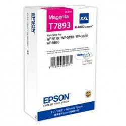 Tusz oryginalny Epson WF 5110 T7893 XXL 34,2ml Magenta