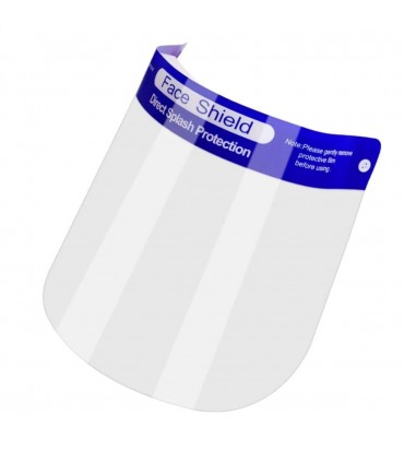 OMEGA FULL FACE SHIELD MASK PRZYŁBICA CLEAR FLIP UP VISOR DUSTPROOF PROTECTION SAFETY WORK 2 PCS SET [45320]