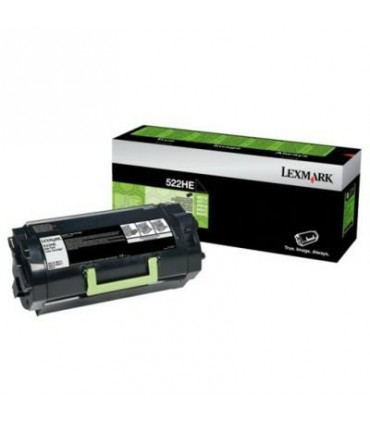 Toner oryginalny Lexmark 522HE 52D2H0E   25K   Black