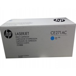 Toner oryginalny HP 650AC CE271AC 15K Cyan