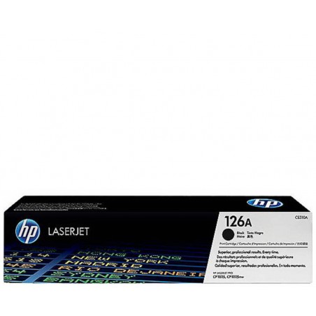 Toner oryginalny HP 126A CE310A 1,2K Black